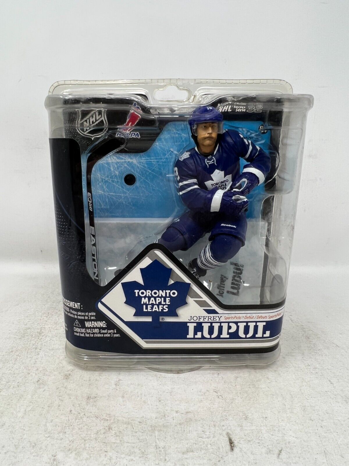 Mcfarlane NHL Joffrey Lupul Toronto Maple Leafs Blue Jersey Series 32 Figure