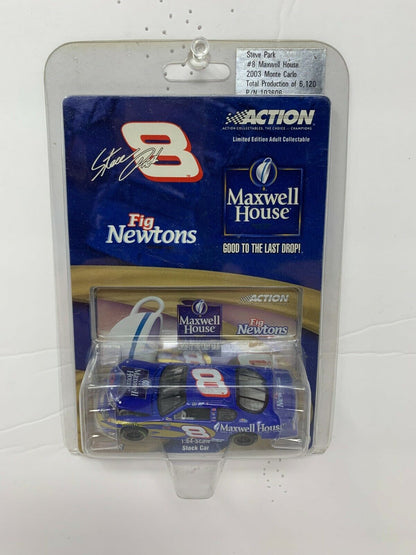 Action Nascar #8 Maxwell House Steve Park 2003 Monte Carlo 1:64 Diecast