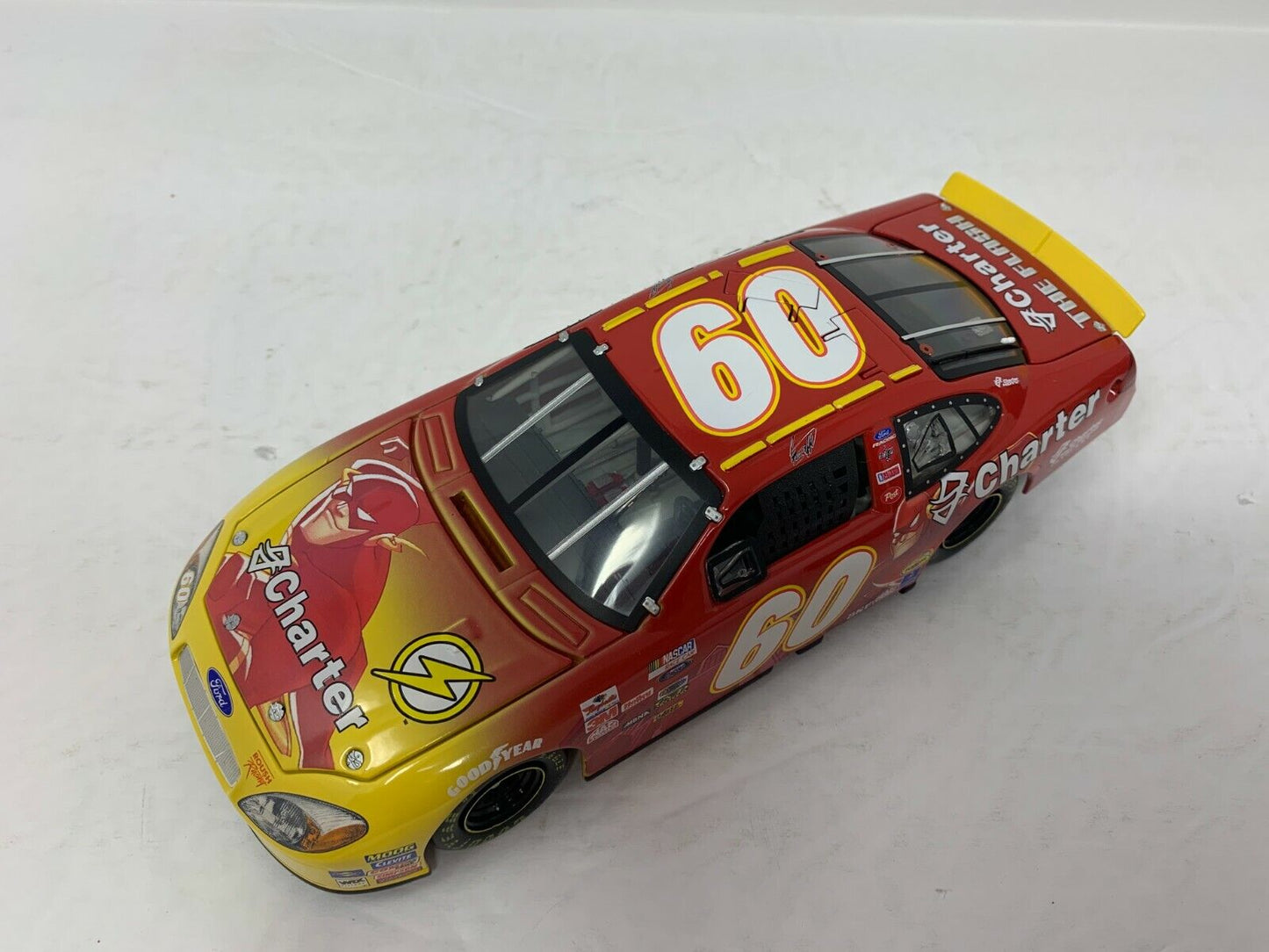 Team Caliber Nascar #60 Greg Biffle Justice League Charter Ford 1:24 Diecast