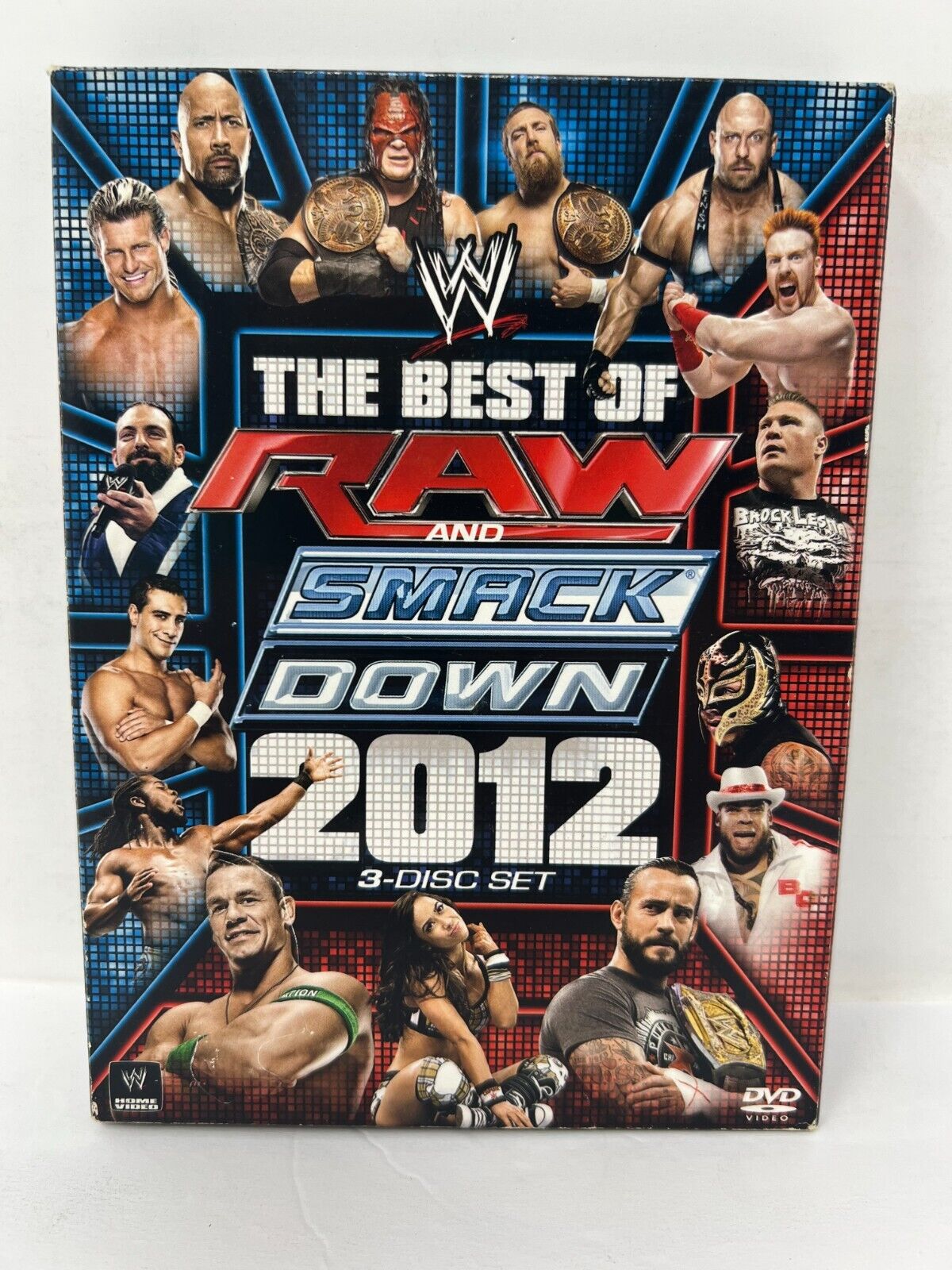 WWE: The Best of Raw and Smackdown 2012 (DVD, 2012) Good Condition!!!