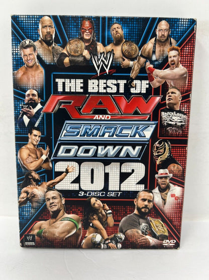 WWE: The Best of Raw and Smackdown 2012 (DVD, 2012) Good Condition!!!