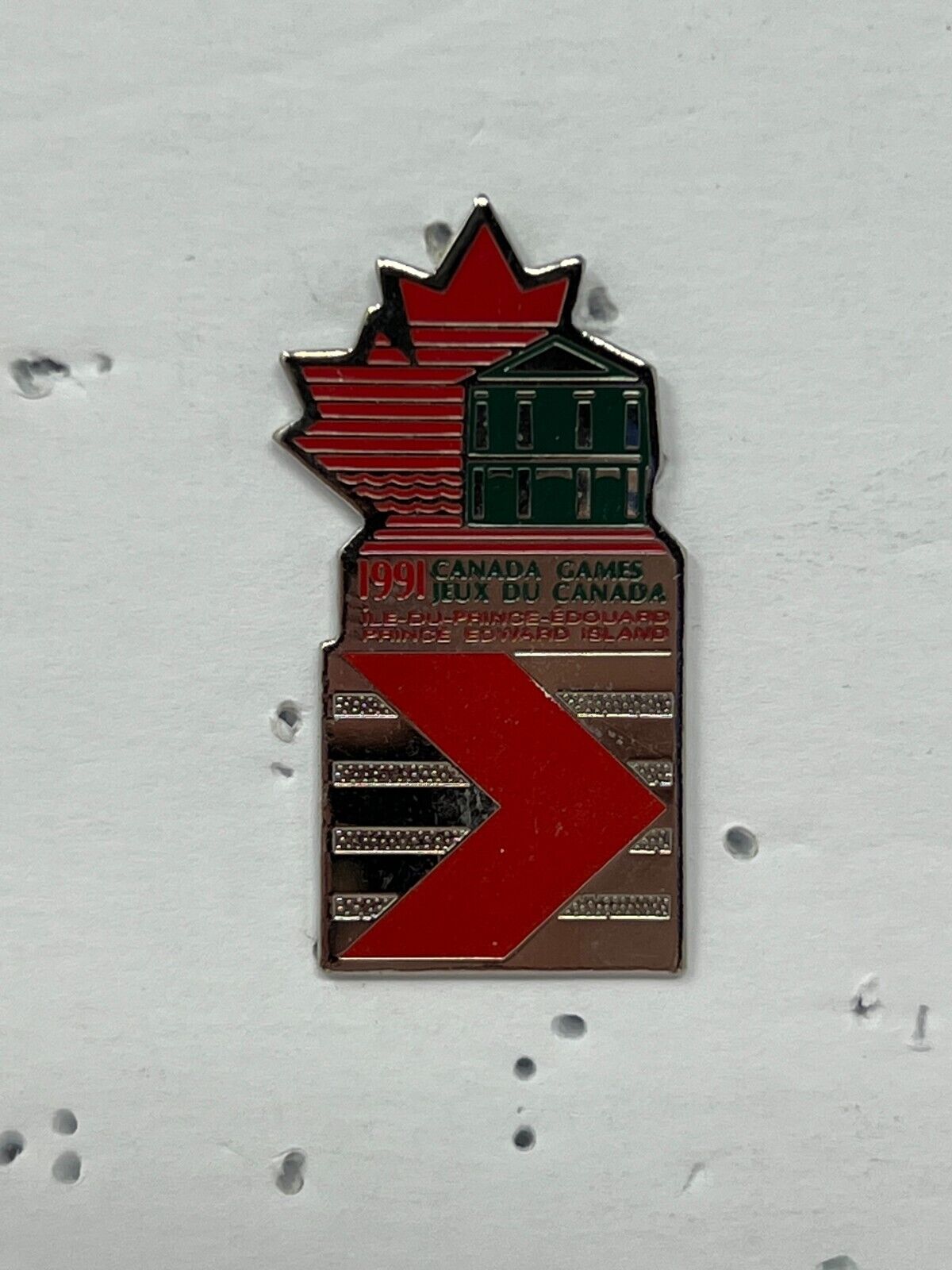 1991 Canada Games Prince Edward Island Olympics Lapel Pin P2