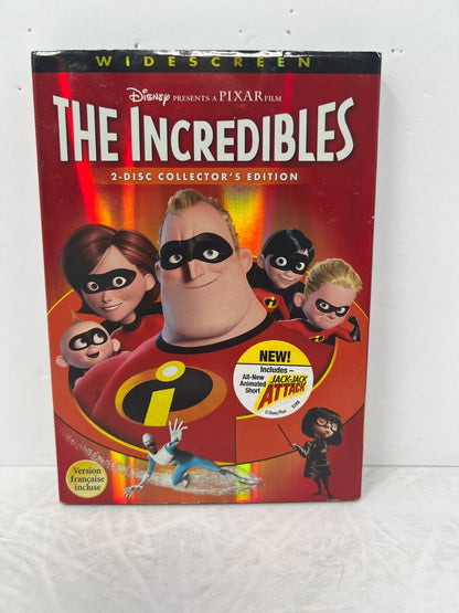 Disney Pixar The Incredibles Wide Screen (DVD, 2005) Good Condition!!!