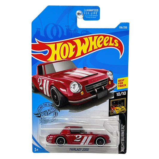 Hot Wheels Nightburnerz Fairlady 2000 JDM 1:64 Diecast Red