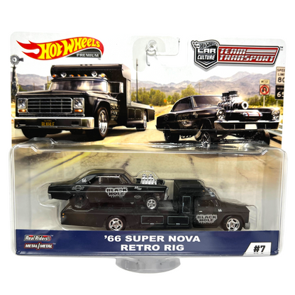 Hot Wheels Premium Team Transport '66 Super Nova Retro Rig 1:64 Diecast