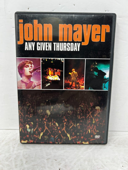 John Mayer Any Given Thursday (DVD, 2003) Music Concert Good Condition!!!