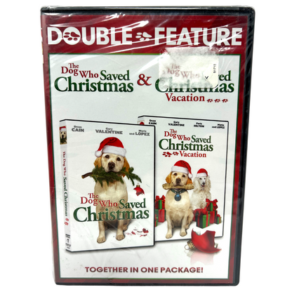 The Dog Who Saved Christmas Double Feature (DVD, 2012) Family New and Sealed!!!