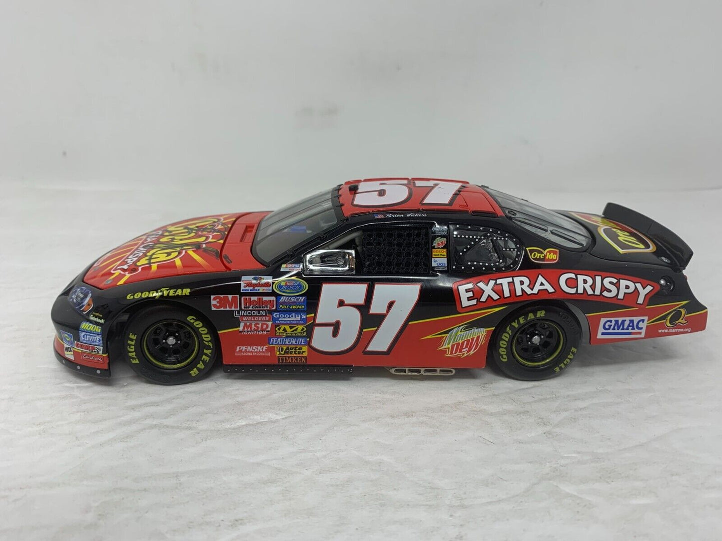 Action Nascar #57 Brian Vickers Ore-Ida Autograph 2006 Monte Carlo 1:24 Diecast