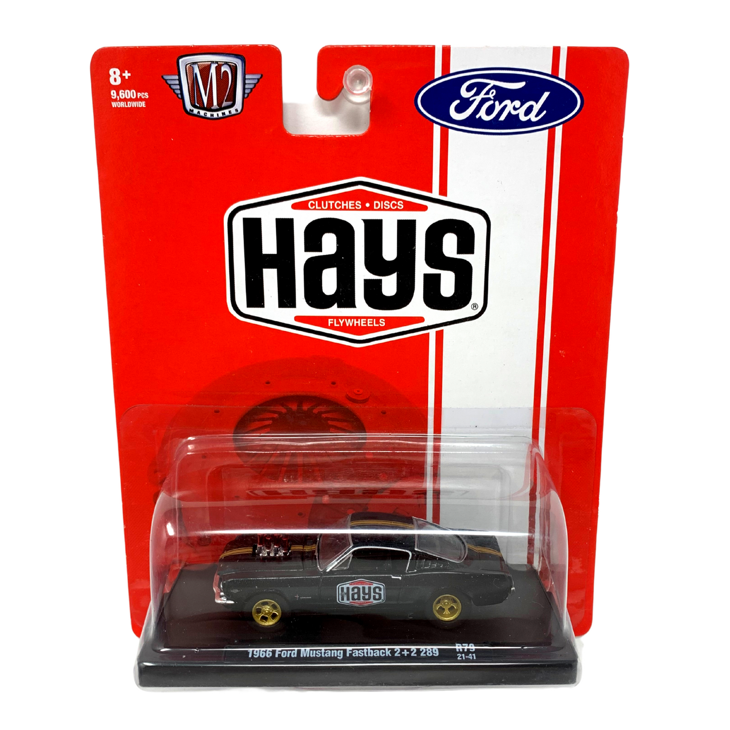 M2 Machines Hays 1966 Ford Mustang Fastback 2+2 289 R79 1:64 Diecast