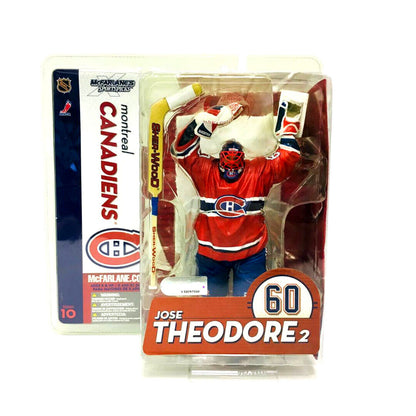 Mcfarlane NHL Jose Theodore Montreal Canadiens Red Jersey Series 10 Figure