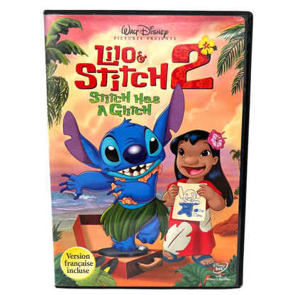 Disney Lilo & Stitch 2 Stitch Has a Glitch (DVD, 2005) Good Condition!!!