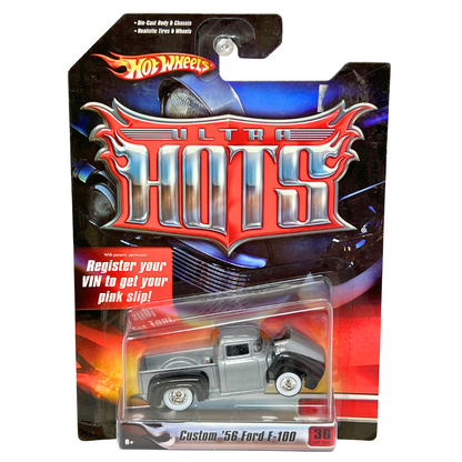 Hot Wheels Ultra Hots Custom '56 Ford F-100 1:64 Diecast