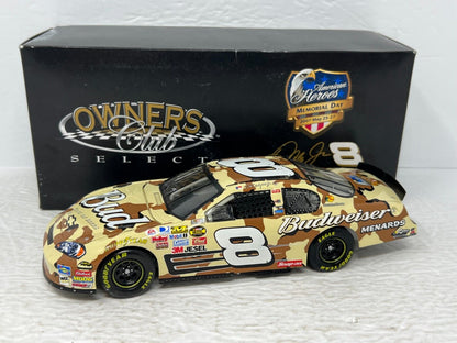 Nascar #8 Budweiser Dale Earnhardt Jr. American Heroes Memorial Day 1:24 Diecast