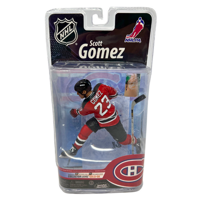 McFarlane NHL Series 25 Scott Gomez Montreal Canadiens Gold Level Collector /500