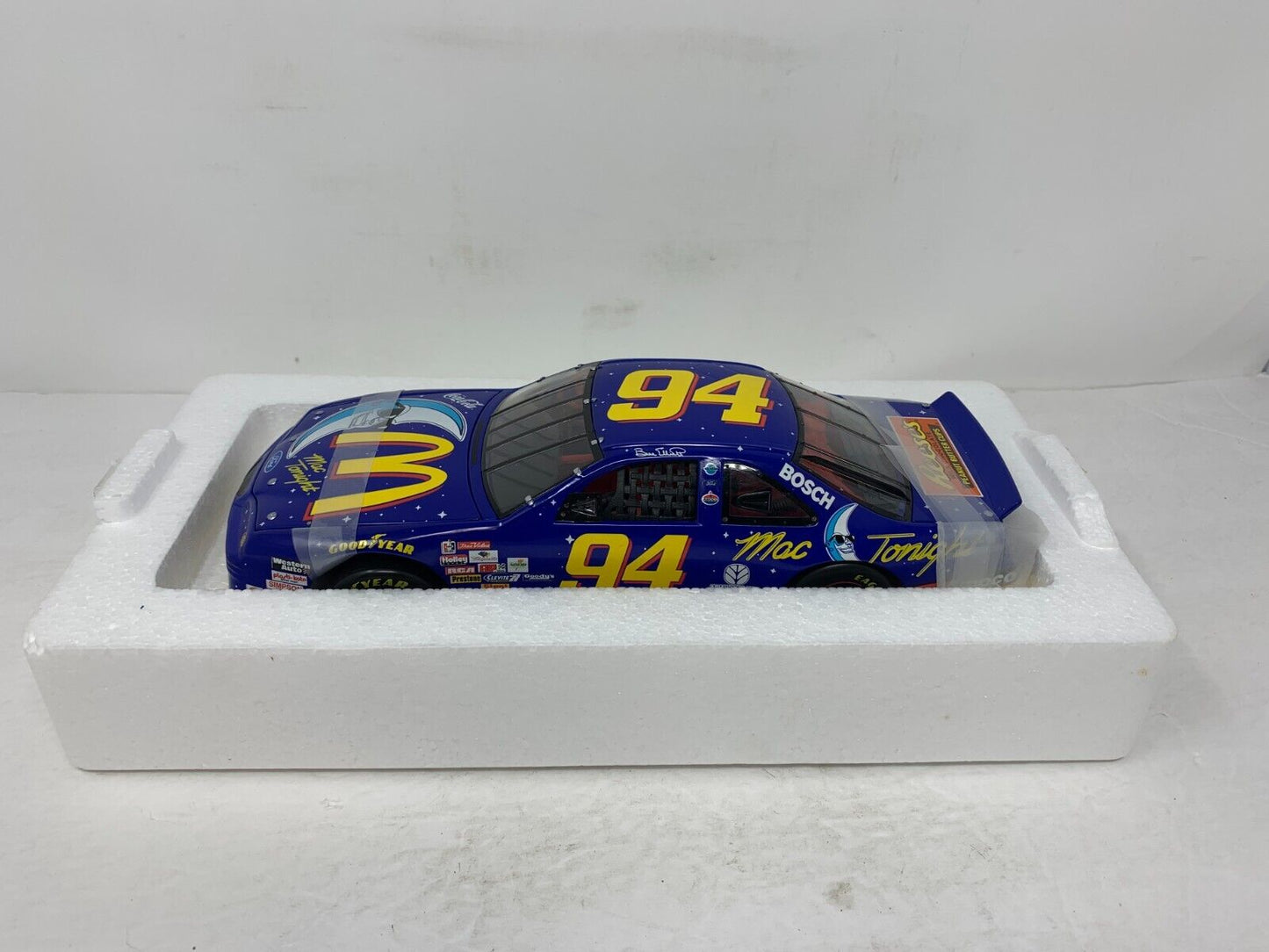 Ertl Prestige Nascar #94 McDonalds Mac Bill Elliott Thunderbird 1:18 Diecast