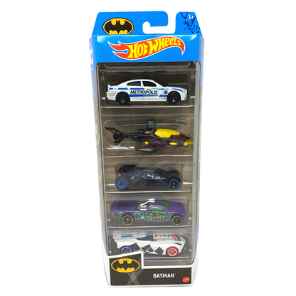 Hot Wheels 2020 DC Batman 5-Car Set 1:64 Diecast