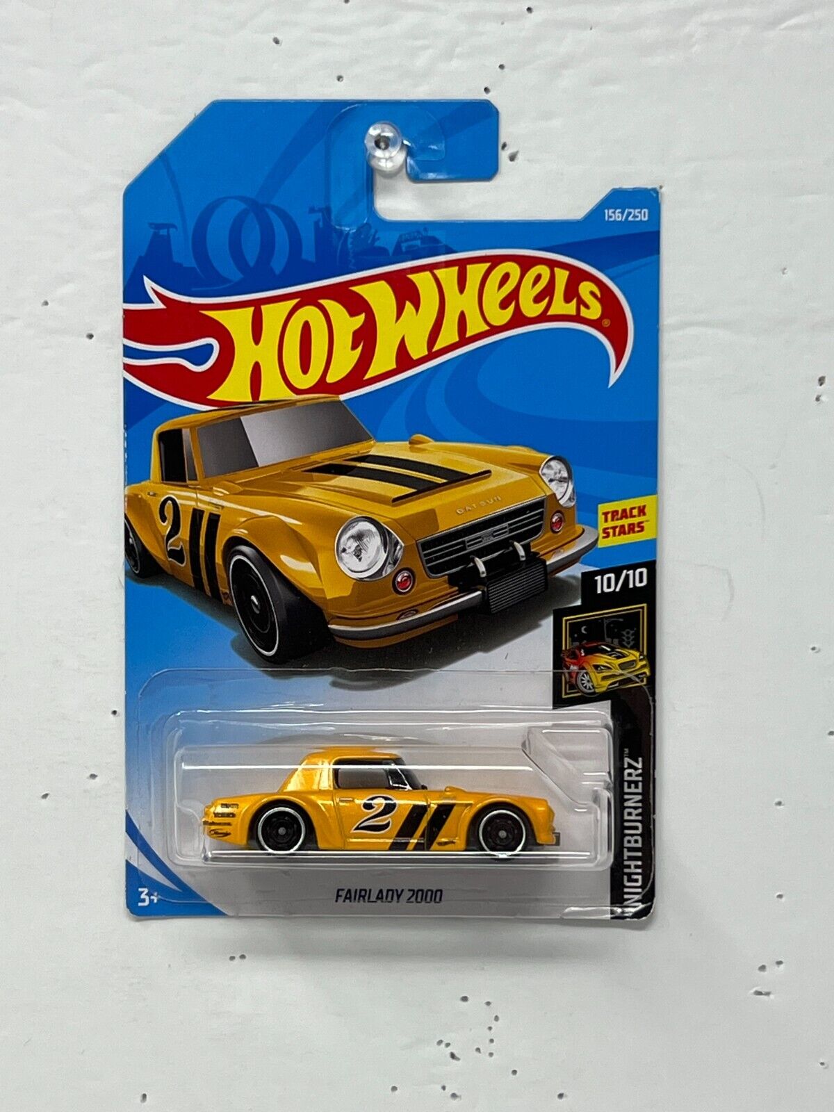 Hot Wheels Nightburnerz Fairlady 2000 JDM 1:64 Diecast Yellow