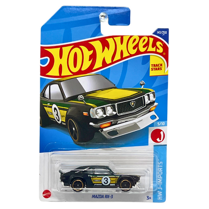 Hot Wheels HW J-Imports Mazda RX-3 JDM 1:64 Diecast