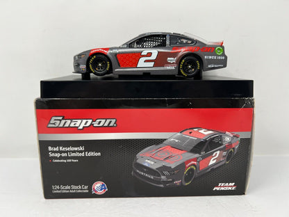 Lionel Racing Nascar #2 Brad Keselowski Snap-On Tools Ford Mustang 1:24 Diecast