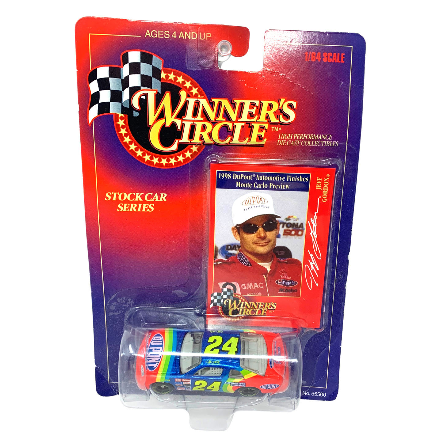 Winner's Circle #24 Dupont Jeff Gordon 1998 Monte Carlo 1:64 Diecast