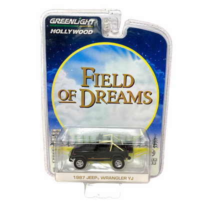 Greenlight Hollywood Field of Dreams 1987 Jeep Wrangler YJ 1:64 Diecast