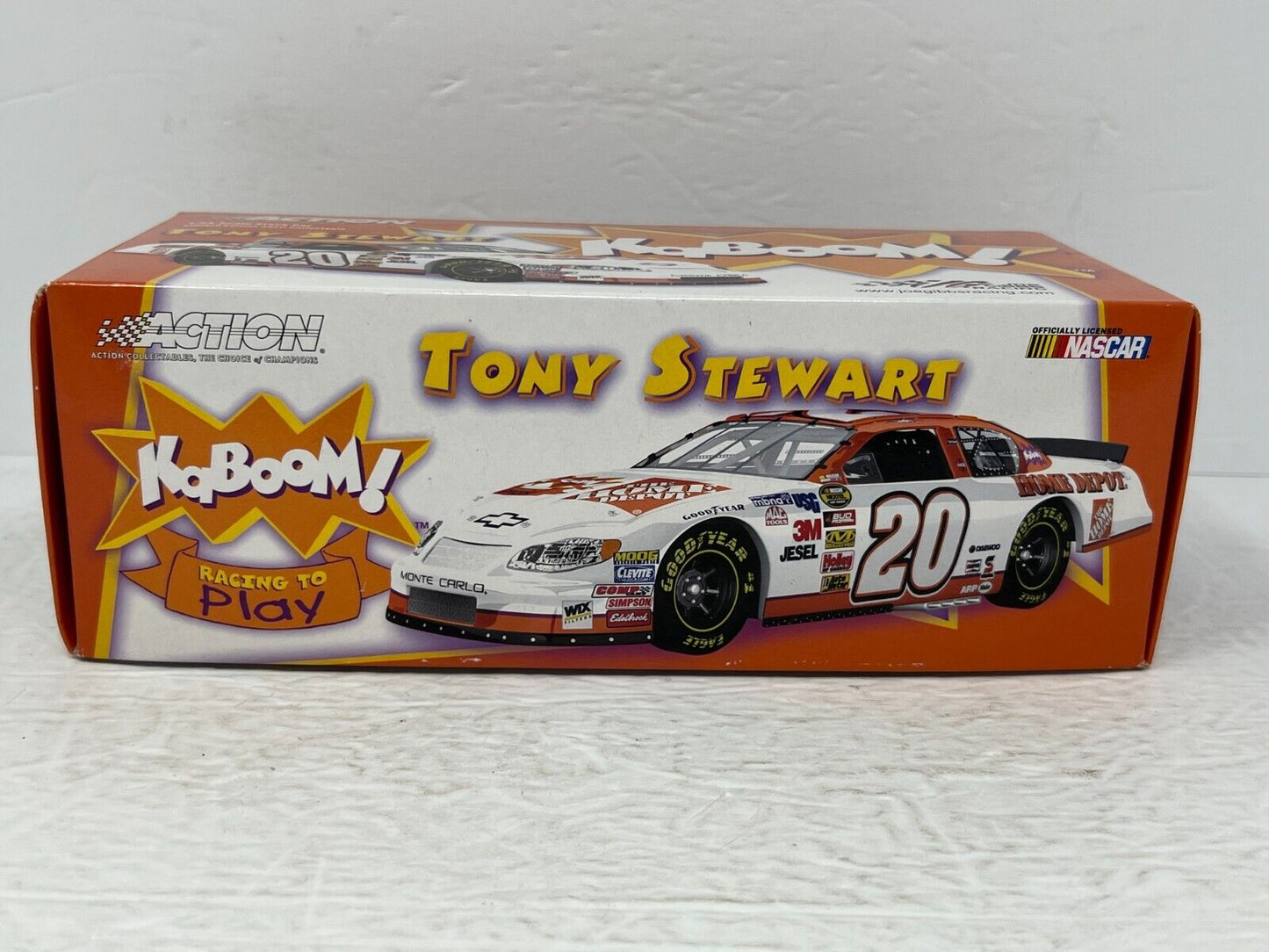 Action Nascar #20 Tony Stewart Home Depot Kaboom GM Dealers 2005 1:24 Diecast