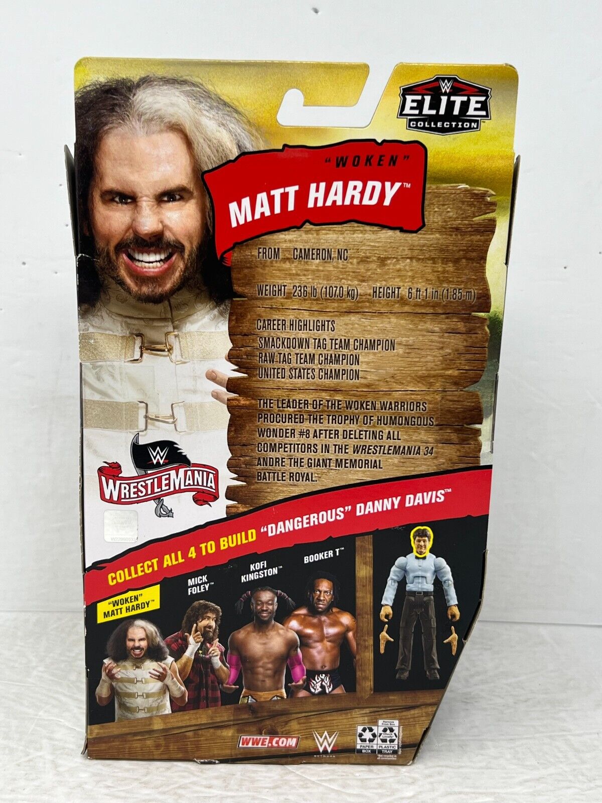 WWE Elite Collection WrestleMania 34 "Woken" Matt Hardy Wrestling Action Figure