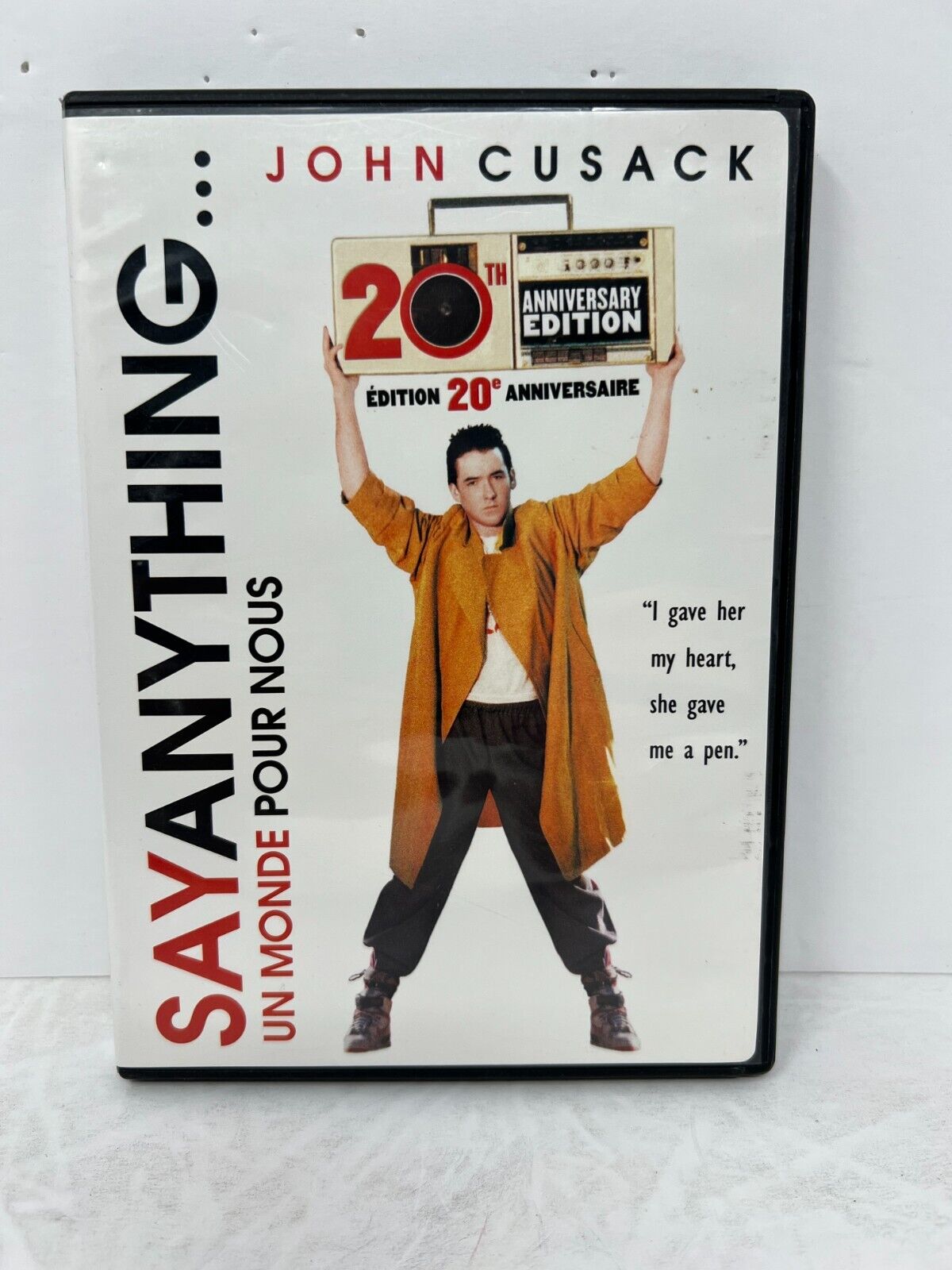 Say Anything (DVD, 2009) Romance Comedy John Cusack Good Condition!!!