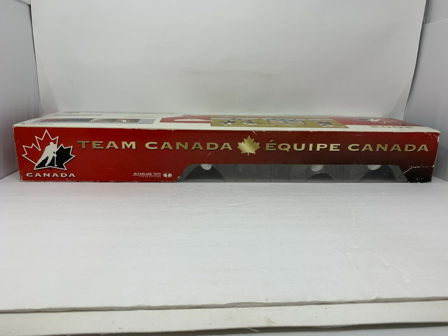 Mcfarlane NHL Team Canada 2002 Yzerman & Joseph & Lemieux & Pronger Figures Set