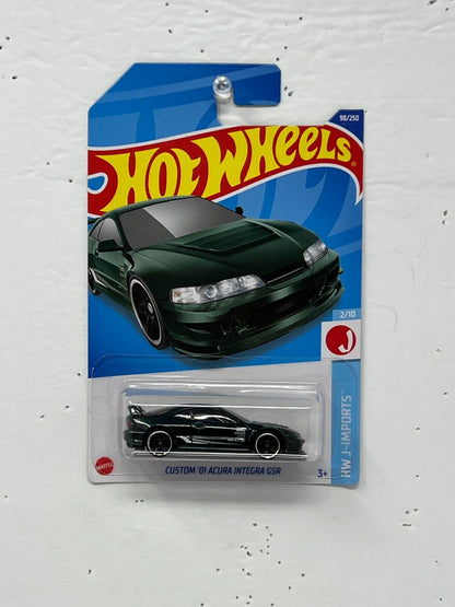 Hot Wheels HW J-Imports Custom '01 Acura Integra GSR JDM 1:64 Diecast