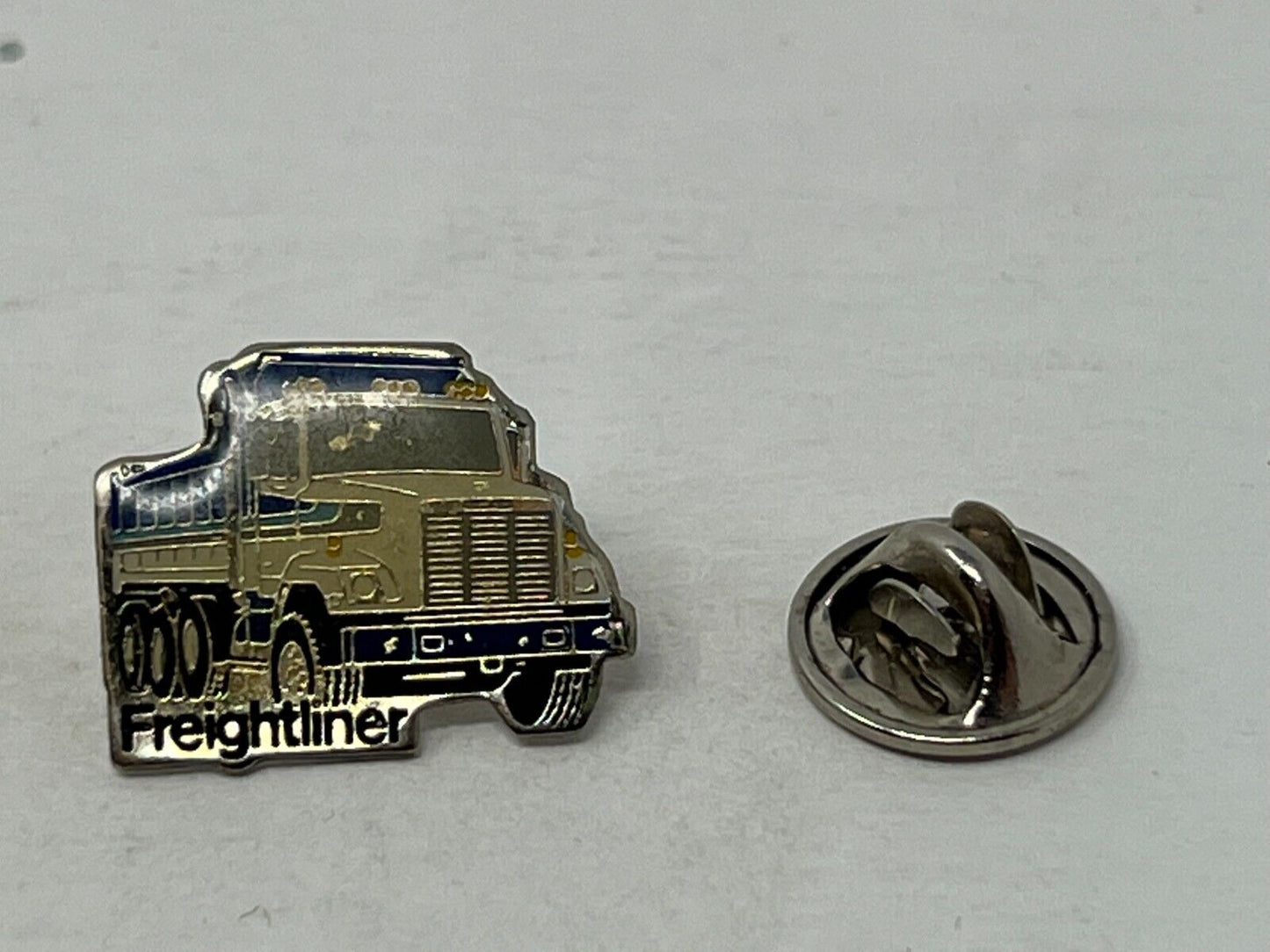 Freightliner Dump Semi Truck Lapel Pin