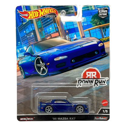 Hot Wheels Premium Ronin Run '95 Mazda RX7 1:64 Diecast