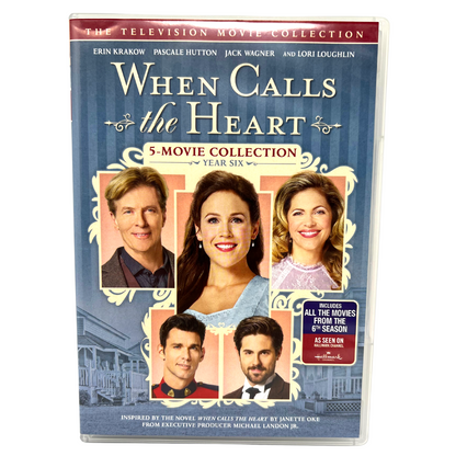 When Calls the Heart 5-Movie Collection - Year 6 (DVD, 2019) Good Condition!!!