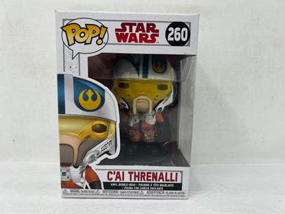 Funko Pop! Star Wars #260 C'ai Threnalli Vinyl Bobblehead Vaulted