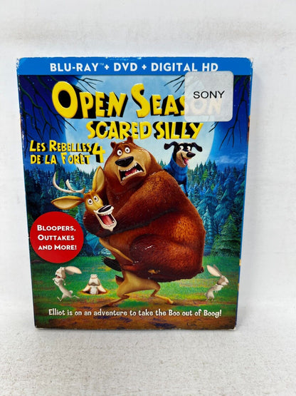 Open Season Scared Silly (Blu-ray, 2016) William Townsend Kids Cartoon Sealed!!!