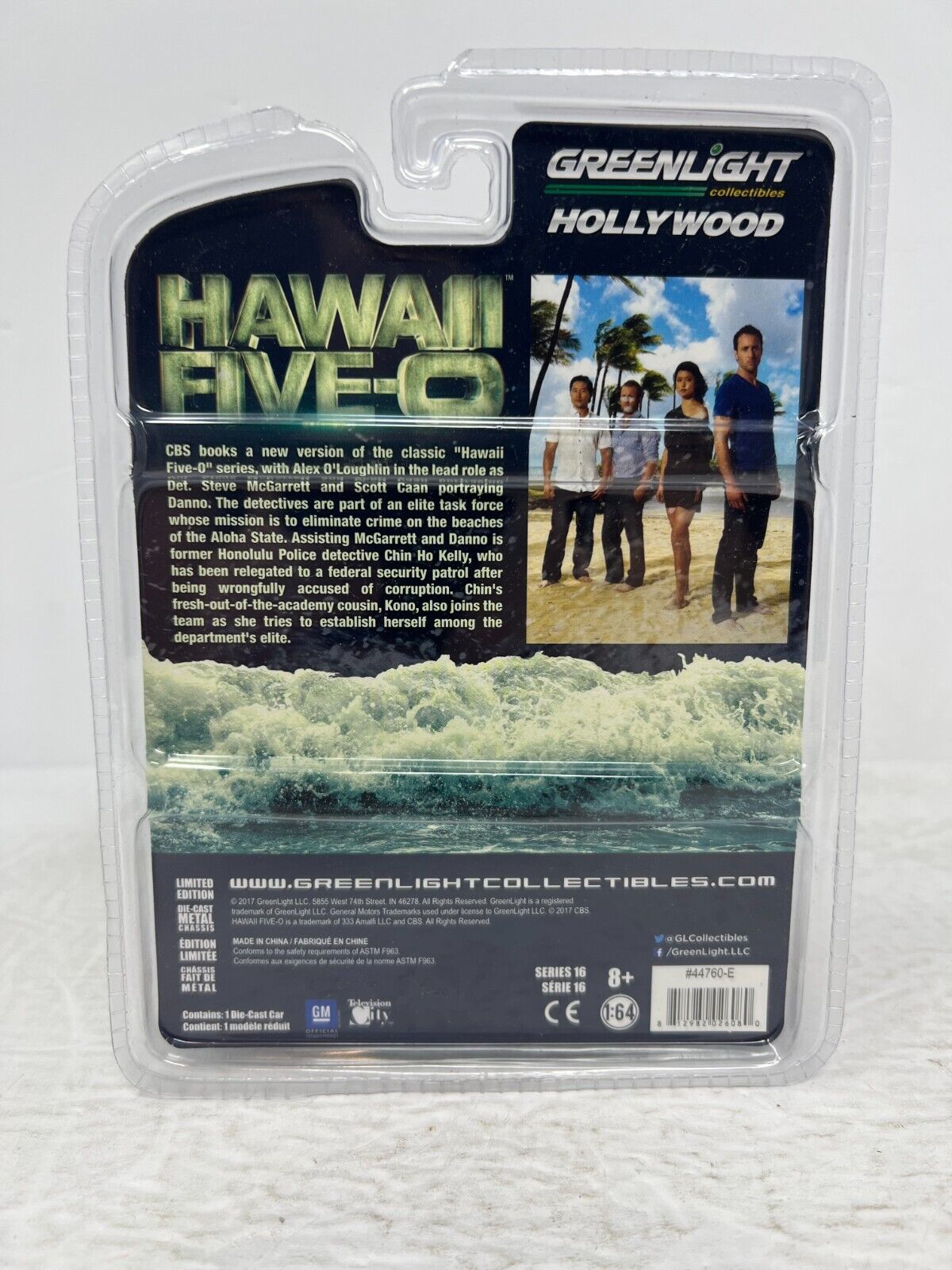 Greenlight Hollywood Hawaii Five-O 2014 Chevrolet Silverado 1:64 Diecast