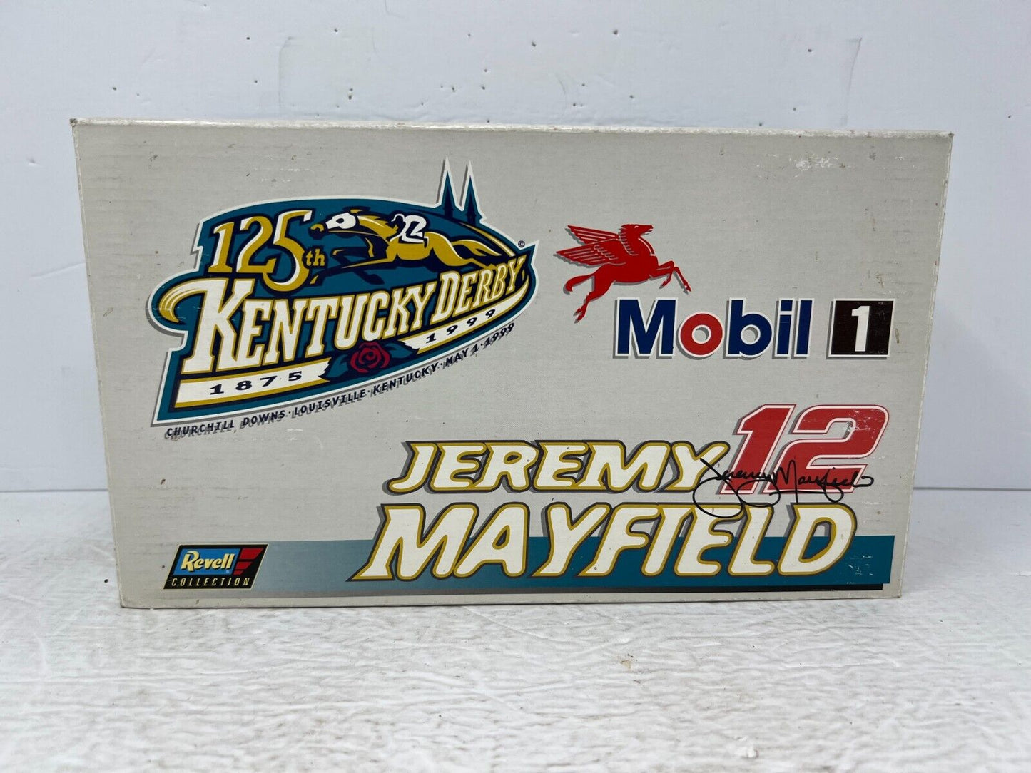 Revell Nascar #12 Jeremy Mayfield Mobil 1 Kentuckey Derby 1999 Ford 1:24 Diecast