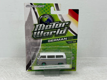 Greenlight Motor World 1976 Volkswagen Type 2 Green Machine 1:64 Diecast