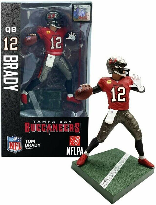 Imports Dragon NFL Tom Brady Tampa Bay Buccaneers Football Action Figure