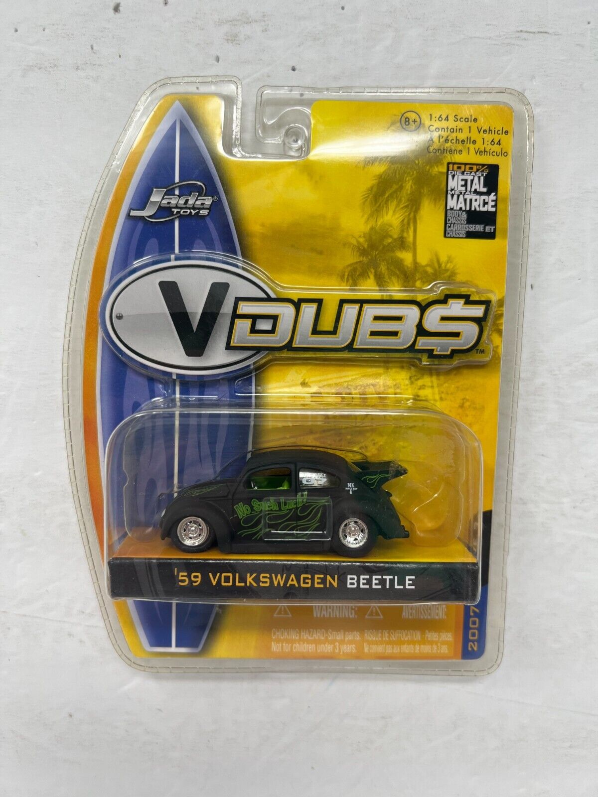 Jada V Dubs '59 Volkswagen Beetle 1:64 Diecast