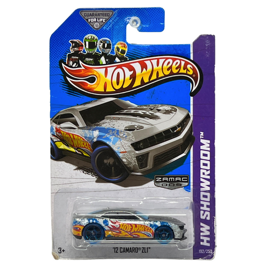 Hot Wheels HW Showroom '12 Camaro ZL1 Zamac 1:64 Diecast