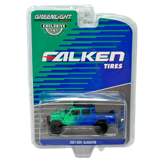 Greenlight Hobby Exclusive Falken Tires 2021 Jeep Gladiator 1:64 Diecast