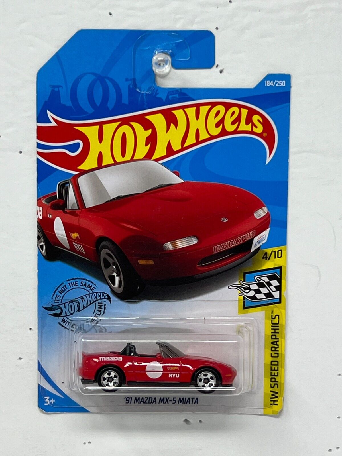 Hot Wheels HW Speed Graphics 1991 Mazda MX-5 Miata JDM 1:64 Diecast