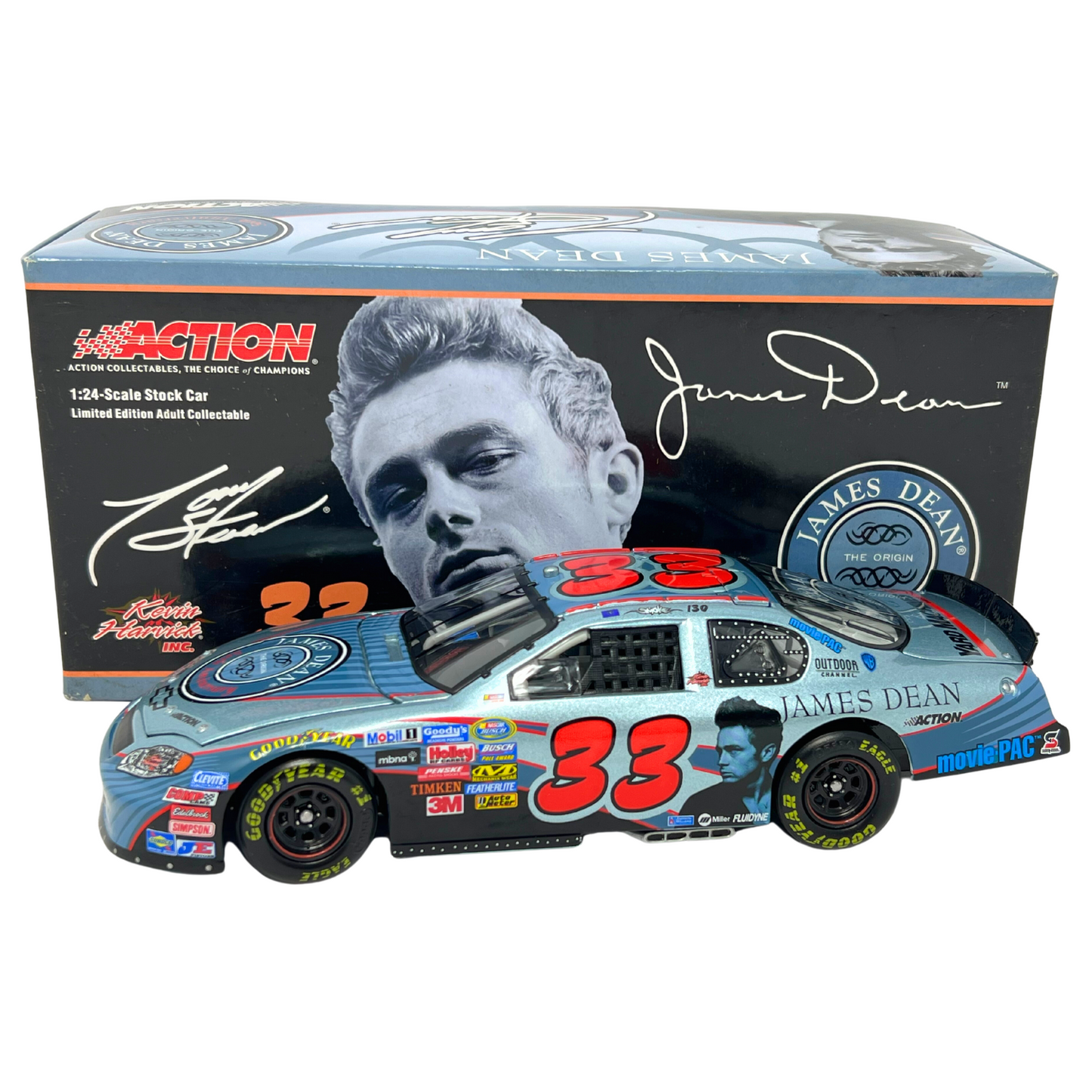 Action Nascar #33 Tony Stewart James Dean 50th GM Dealers 2005 1:24 Diecast