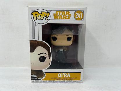 Funko Pop! Star Wars #241 Qi'ra Vinyl Bobblehead Vaulted