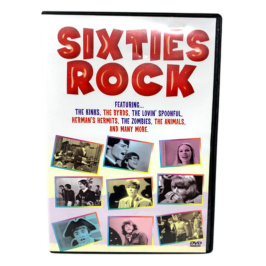 Sixties Rock (DVD, 2004) The Kinks The Zombies Music Concert Good Condition!!!