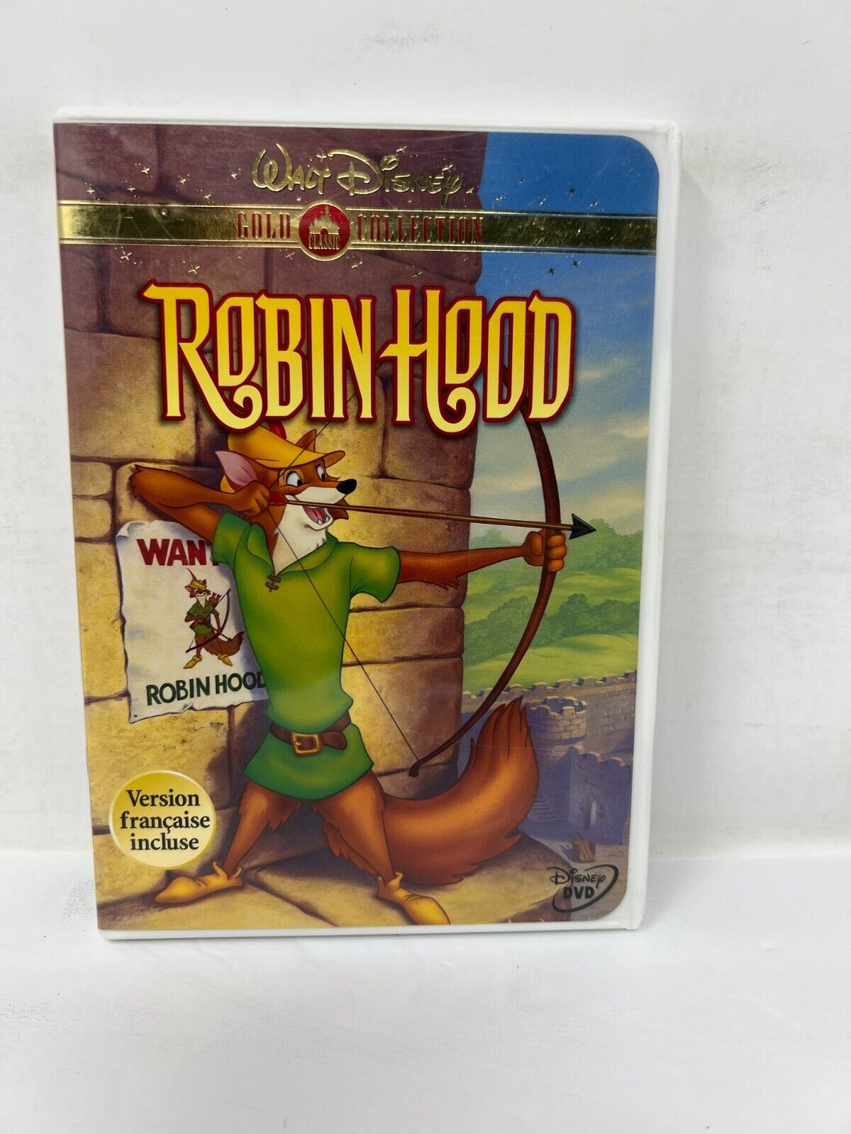 Disney Robin Hood (DVD, 2000) Gold Collection Disney Classic Good Condition!!!