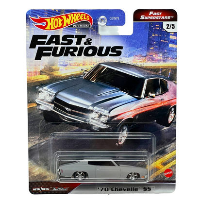Hot Wheels Premium Fast & Furious Fast Superstars '70 Chevelle SS 1:64 Diecast