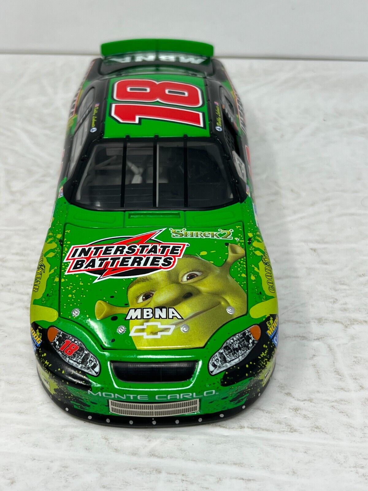 Action Nascar #18 Bobby Labonte Interstate Shrek 2 GM Dealers 2004 1:24 Diecast