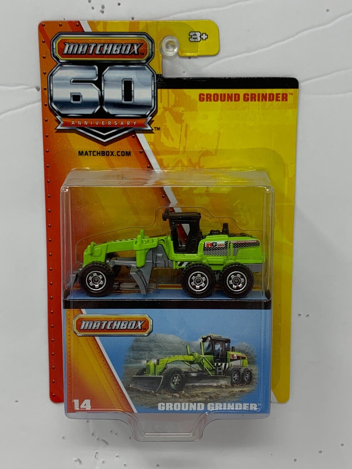 Matchbox 60th Anniversary Ground Grinder 1:64 Diecast